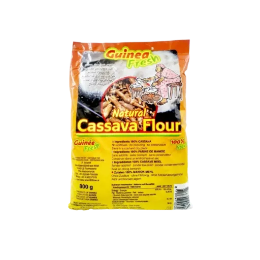 Guinea Frais Naturel Cassava Farine 800 G