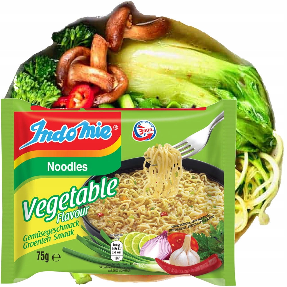Indonie Noodles Légumes 70 G