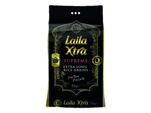 LAILA Basmati Xtralong Noir 5 KG