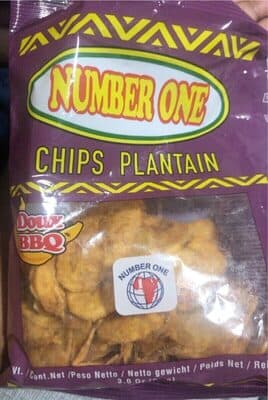 Number One Chips Mild Bbq
