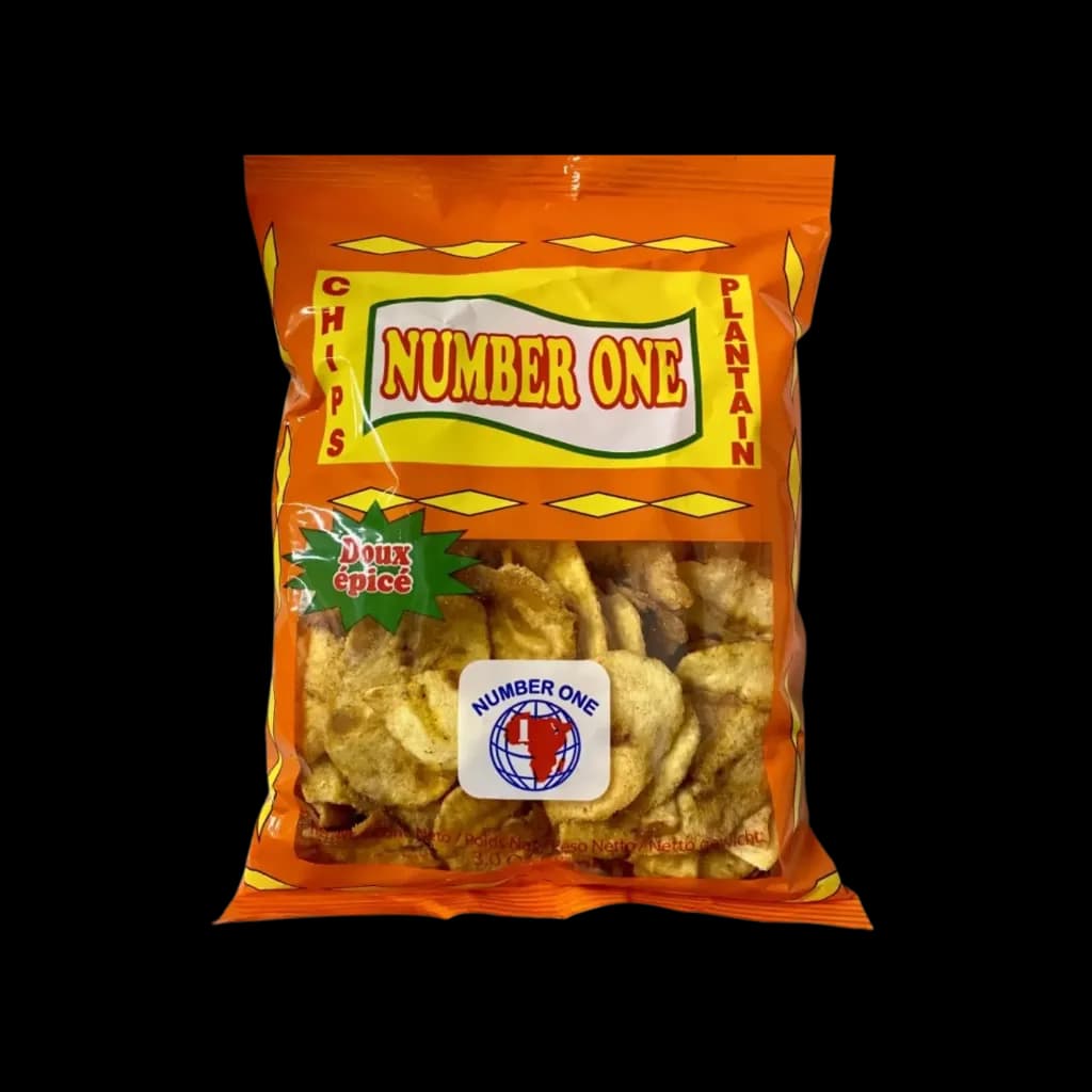 Number One Chips PLANTAIN Epicé 85g