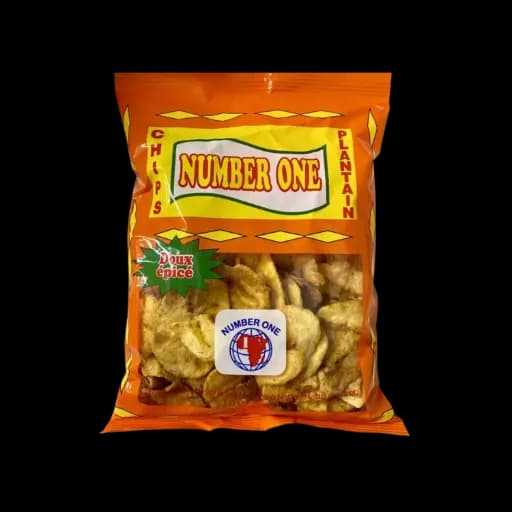 Number One Chips PLANTAIN Epicé 85g