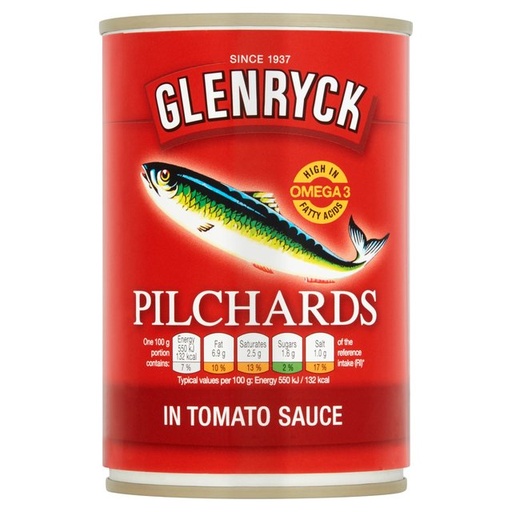 Pilchards A la Tomatensaus 400 G
