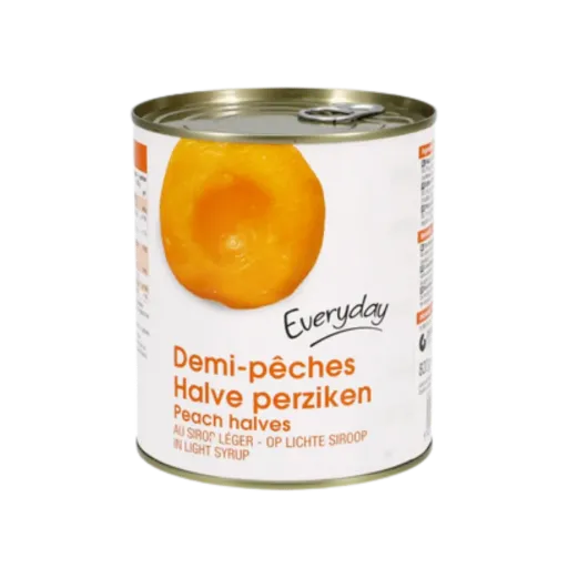 EVERYDAY DEMI-PECHES au Sirop Leger 820 G