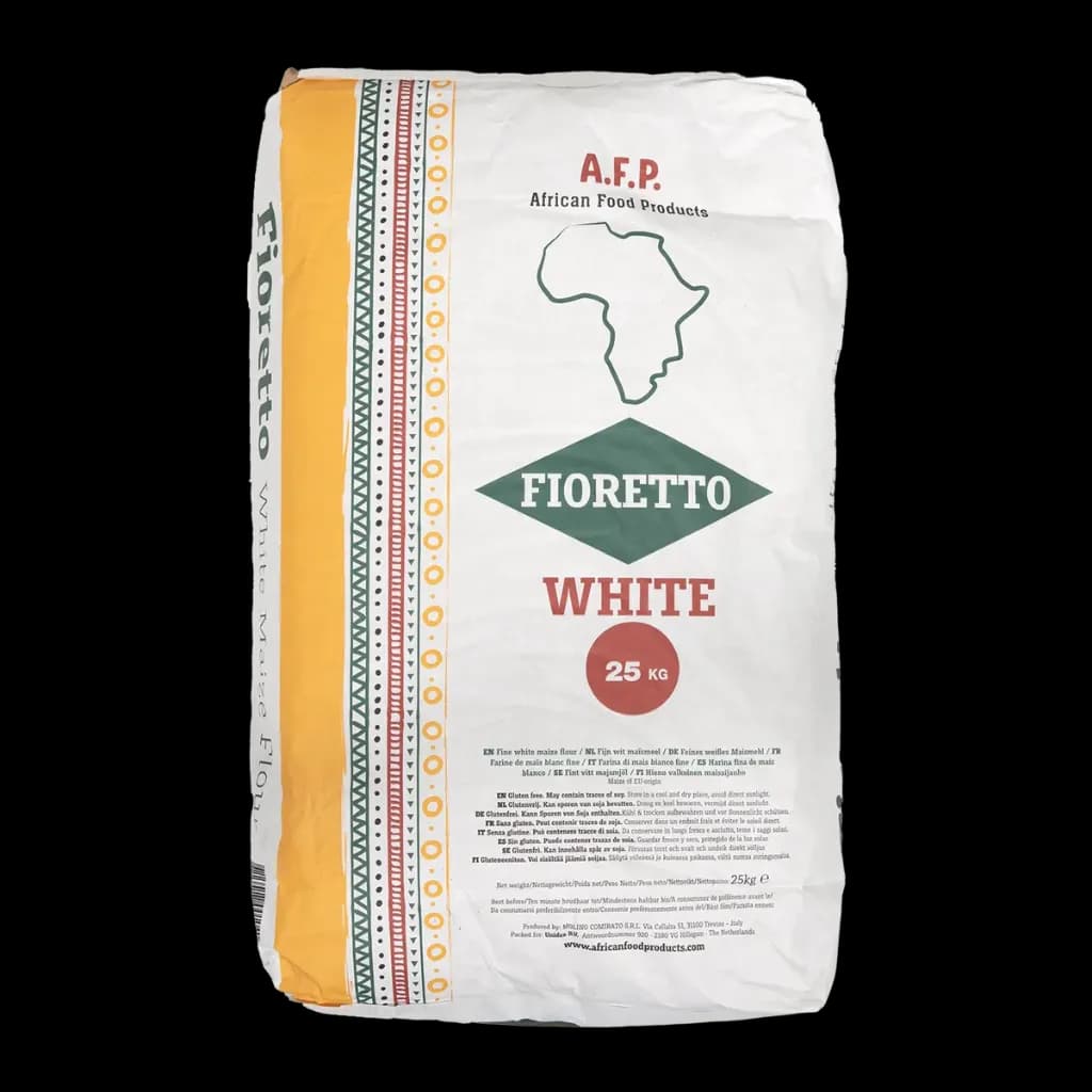 Afp Fioretto Wit Maize Fluor 25 KG