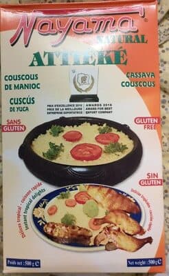 ATTIEKE Nayama Sans Gluten Natuurlijk 500 G