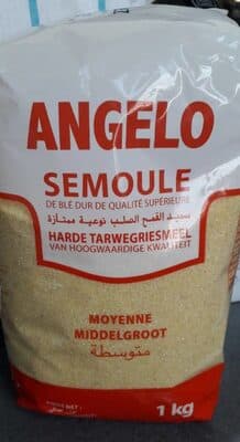 Angelo Semoule Moyenne de Ble Dur 1 KG