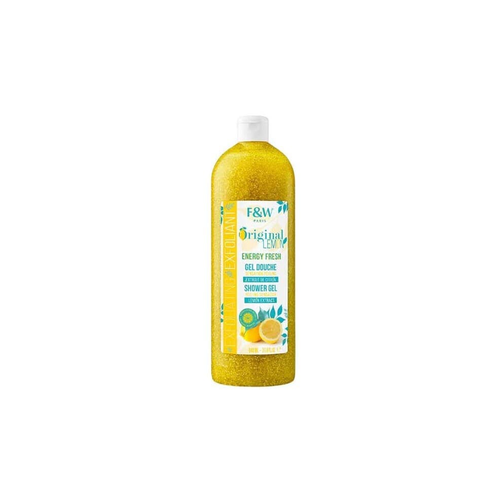 F&w Exfoliant Gel Douche Lemon 1000 ML