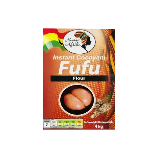 Heritage Africa Cocoyam FUFU Farine 4 KG