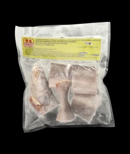 Perfit Croaker Steaks African Style With Head (guyana) 1 KG