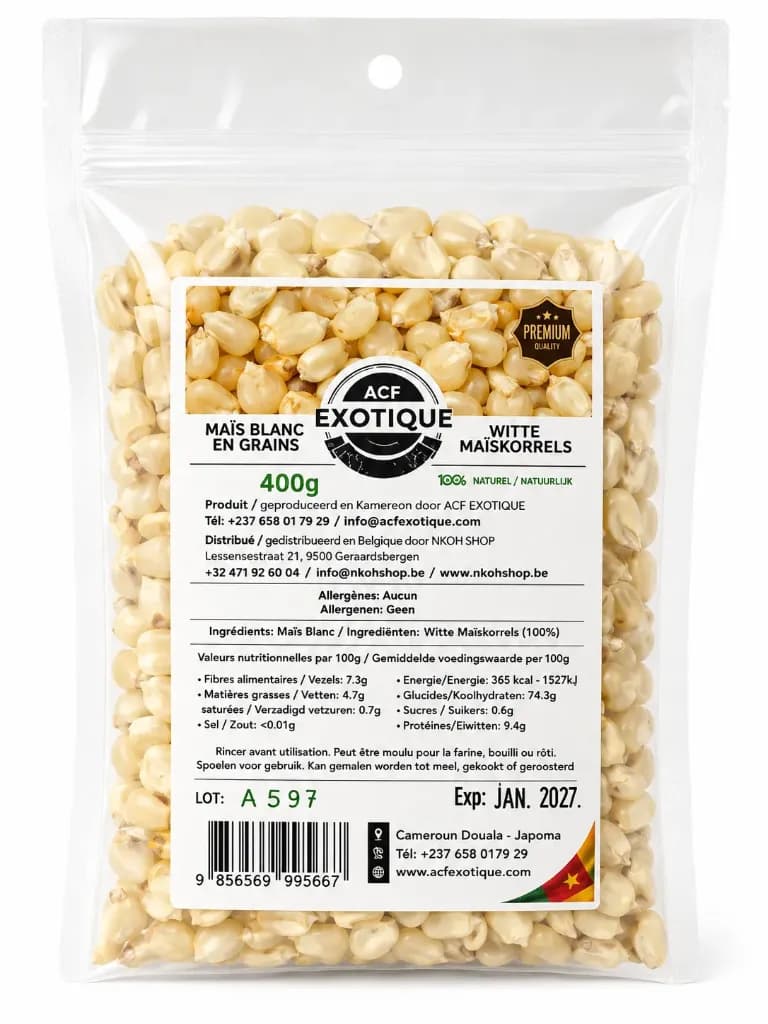Acf Mais Wit 400 G