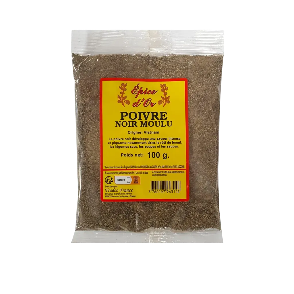 Acf Peper Zwart Gemalen 100 G