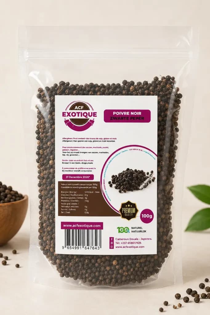 Acf Peper Zwart Penja 100 G