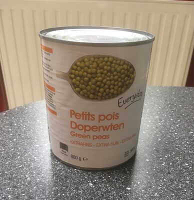 EVERYDAY Doperwten Conserves 800 G