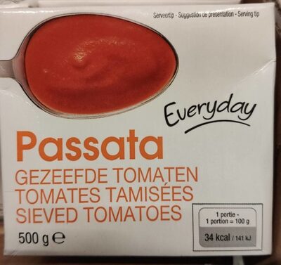 EVERYDAY Puree de Tomaat Tamisee 500 G