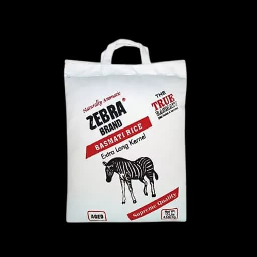 Riz Long Grain Parfume Zebra Brand 10LBS
