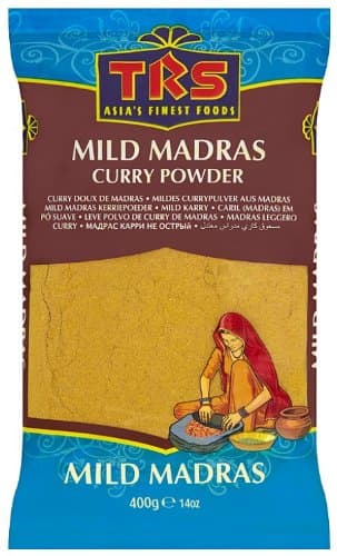 Madras Curry Mild en Poudre TRS 400 G