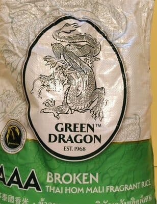 Riz Green Dragon Parfume Brise 20 KG