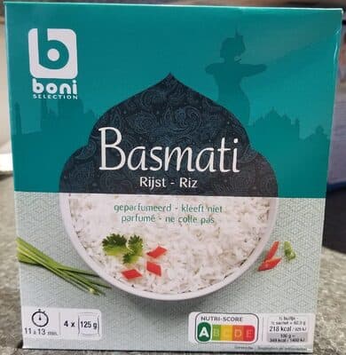 BONI Riz Basmati 4*125 G